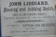 John Liddiard's business Upton Upon Severn, Worcestershire, England